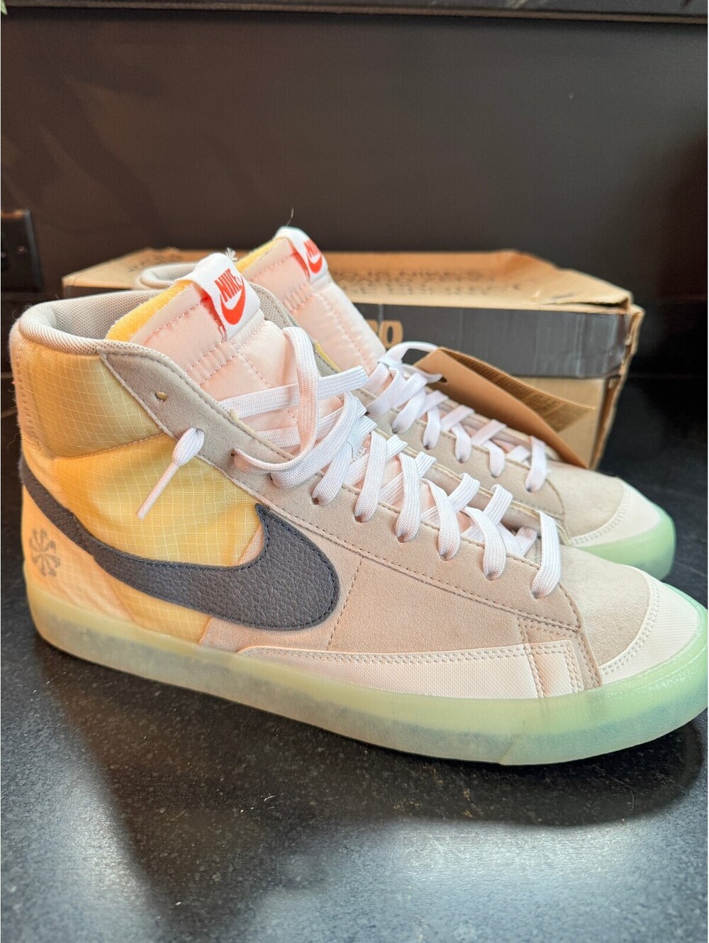 Nike Blazer Mid '77 "Move To Zero" – Cream II / Armory Navy